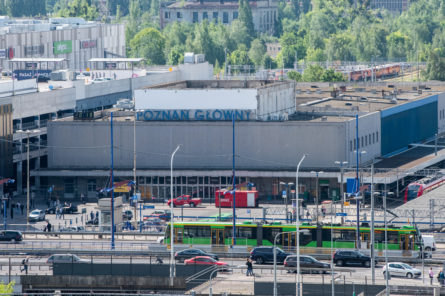 Atak z nożem w ręku przy poznańskim dworcu [AKTUALIZACJA]