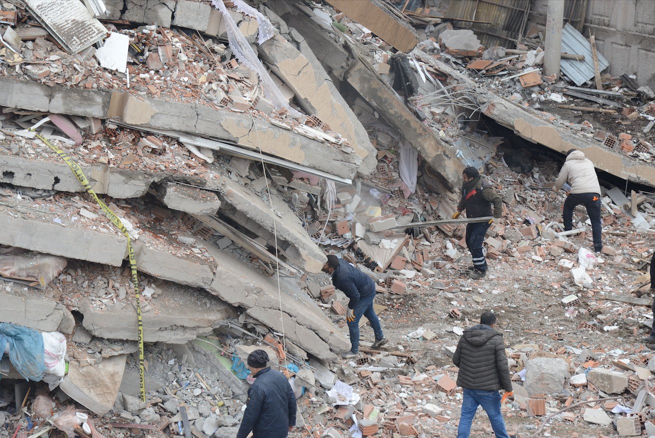 Syria, trzęsienie ziemi