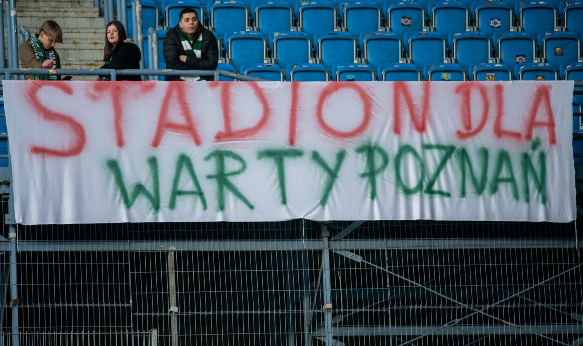 Spór o stadion Warty Poznań. Miasto deklaruje, że nie ma pieniędzy i apeluje do rządu