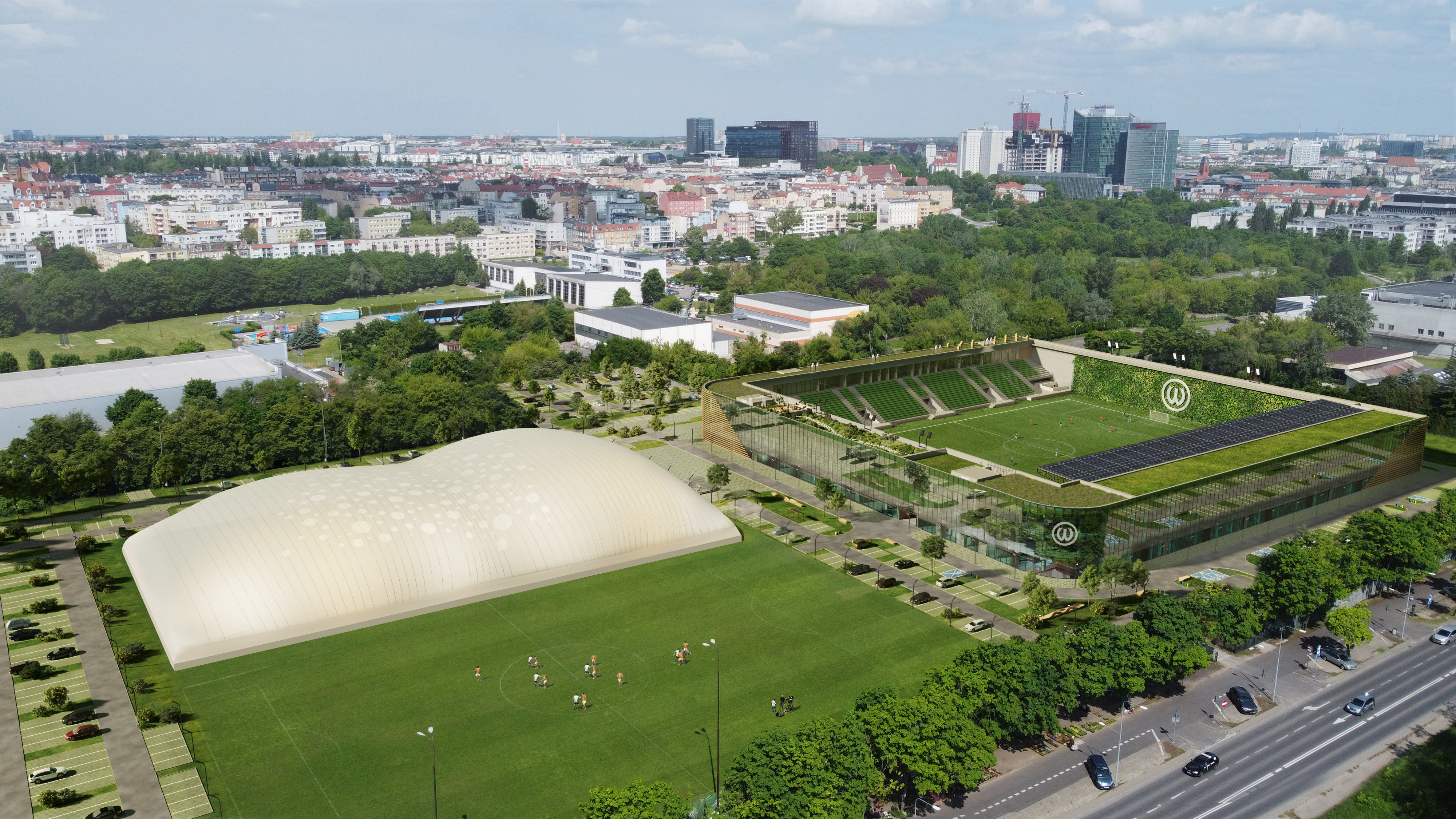 Tak ma wyglądać nowy stadion Warty. Klub przedstawił projekt