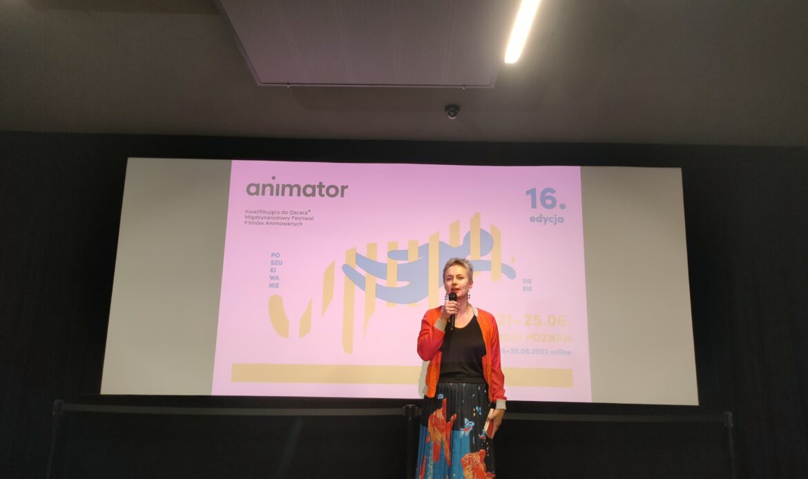 Adriana Prodeus, dyrektorka festiwalu Animator