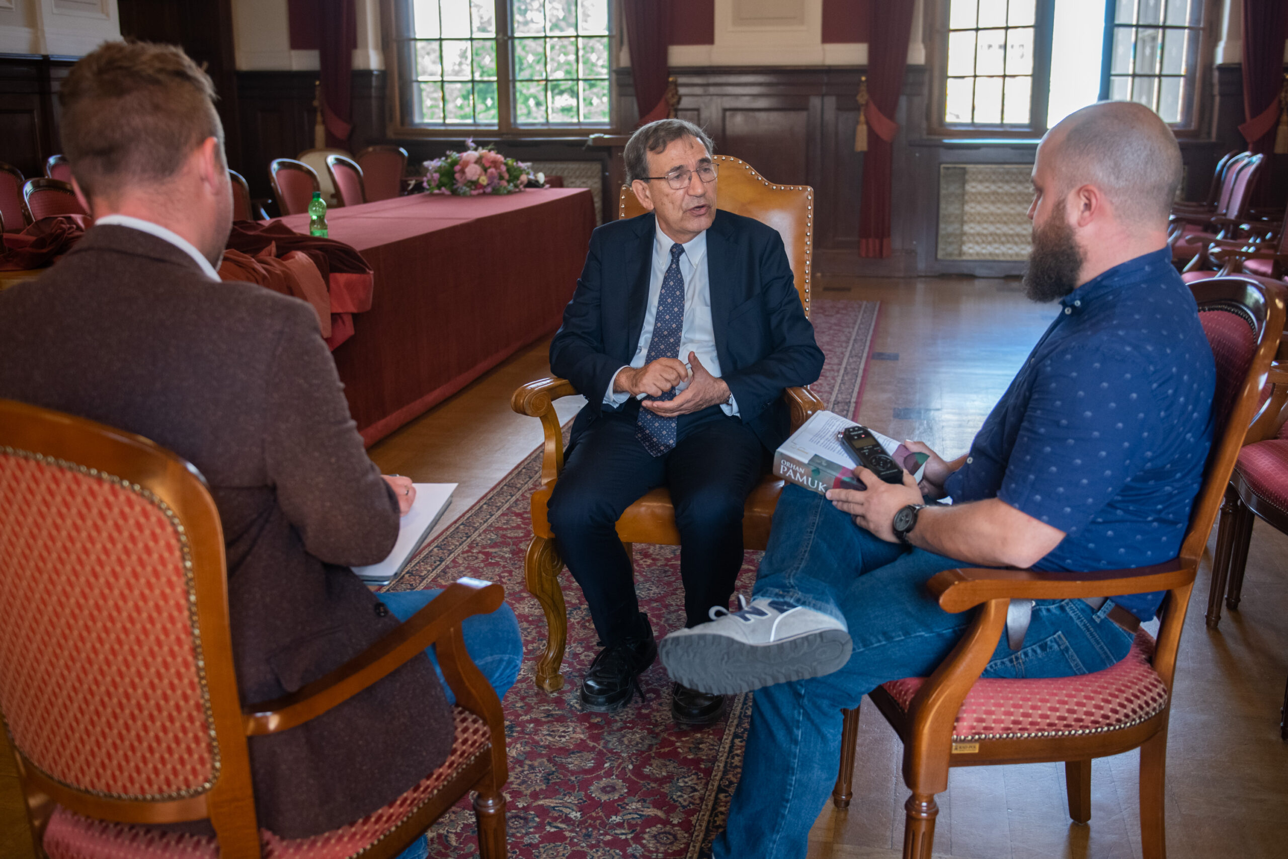 Orhan Pamuk w Poznaniu: "Literatura ma zdolność łączenia ludzi"