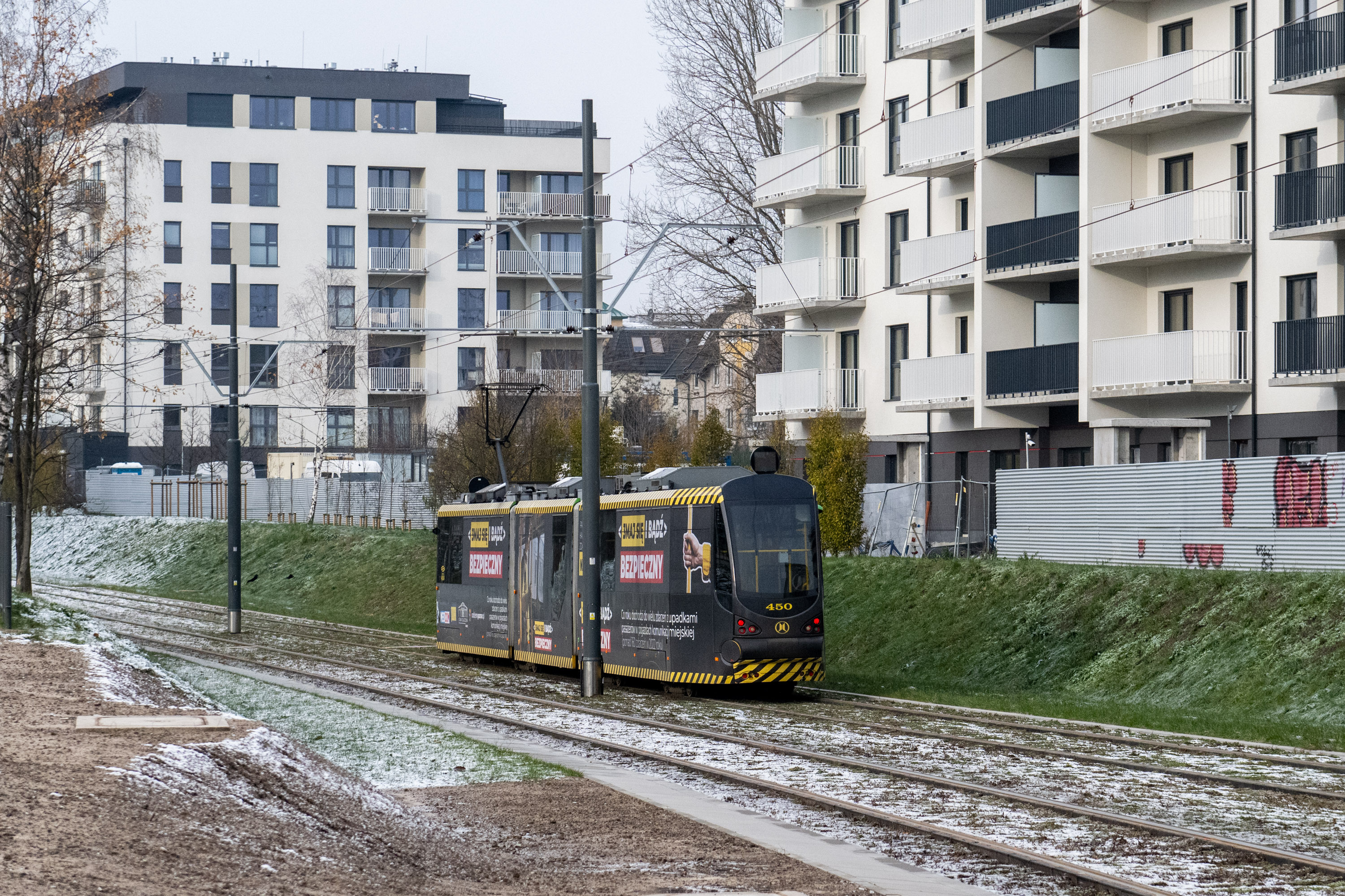 Tramwaje trasą Kórnicką pojadą w grudniu?