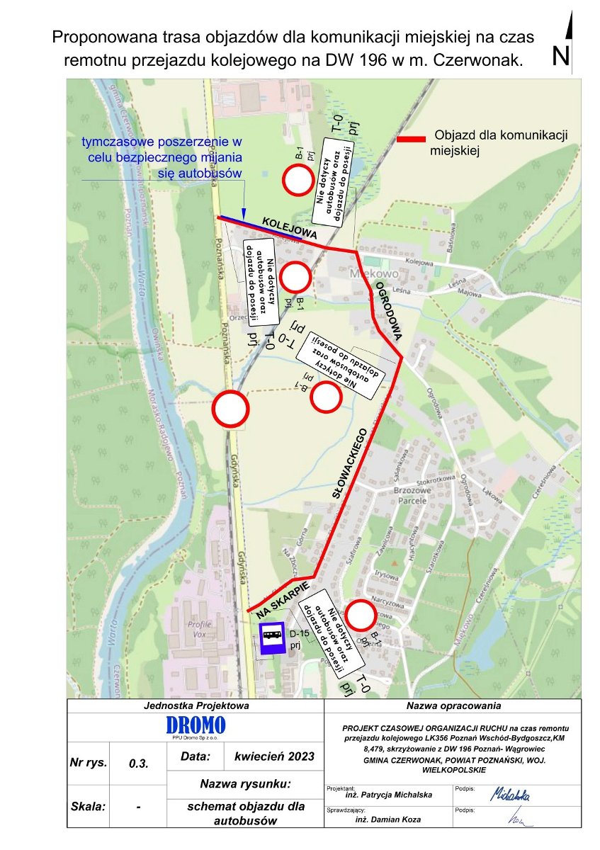 Remont na DW196. Kierowcy musza przygotować się na zmiany