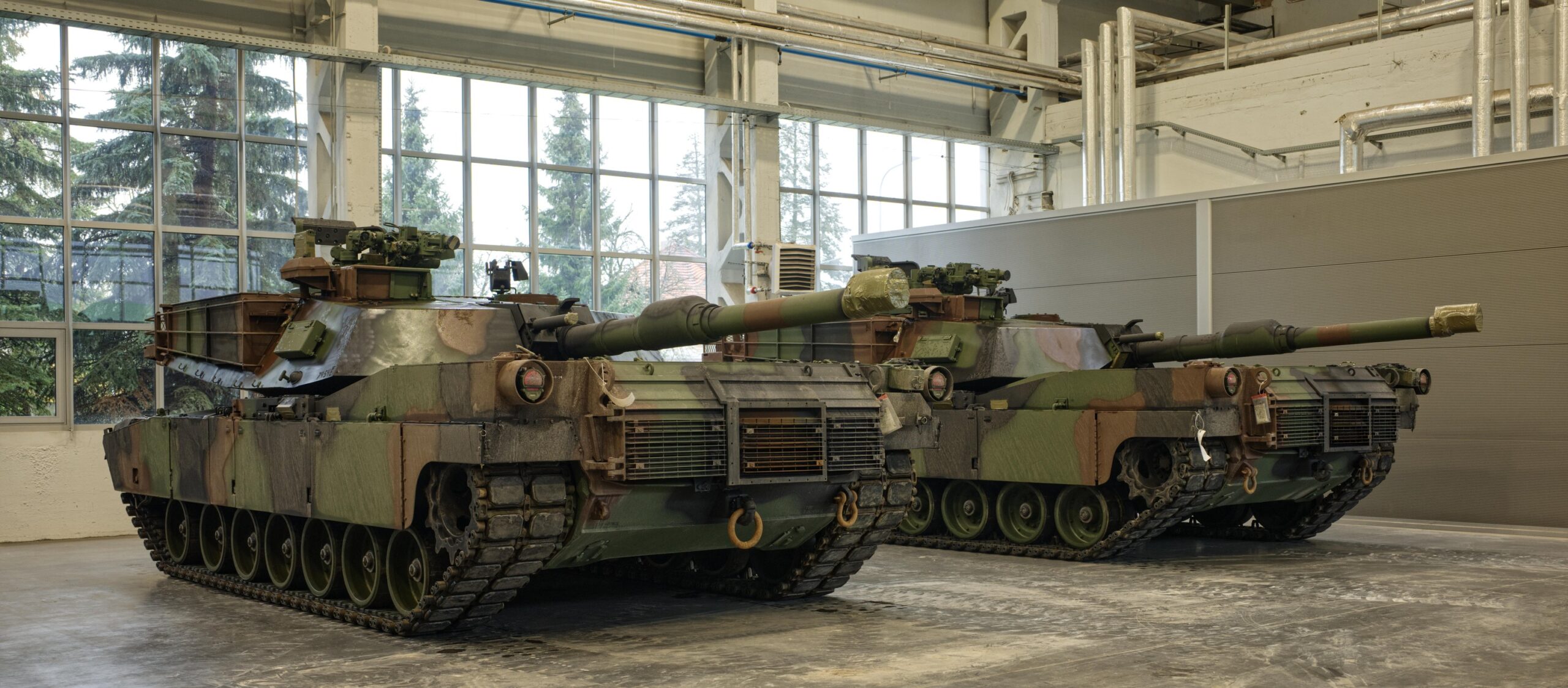 Amerykańskie czołgi w poznańskich warsztatach