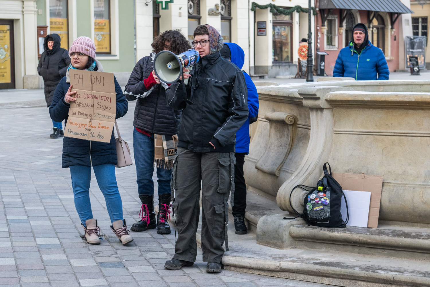 „Obiecali nam zmianę prawa antyaborcyjnego” Demonstracja na Starym Rynku