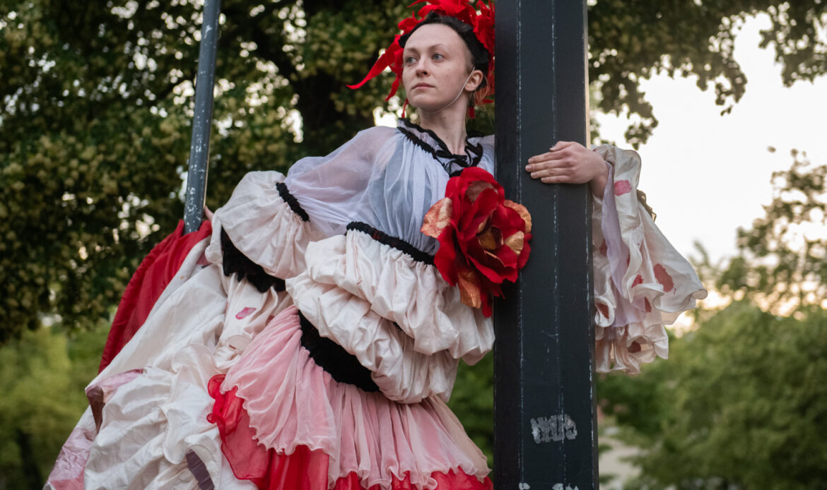 Malta Festival Poznań to też występy na ulicy (fot. Łukasz Gdak/wPoznaniu.pl)