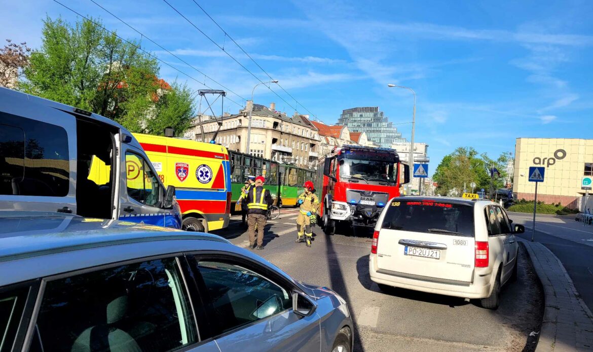 Wypadek na ulicy Grunwaldzkiej