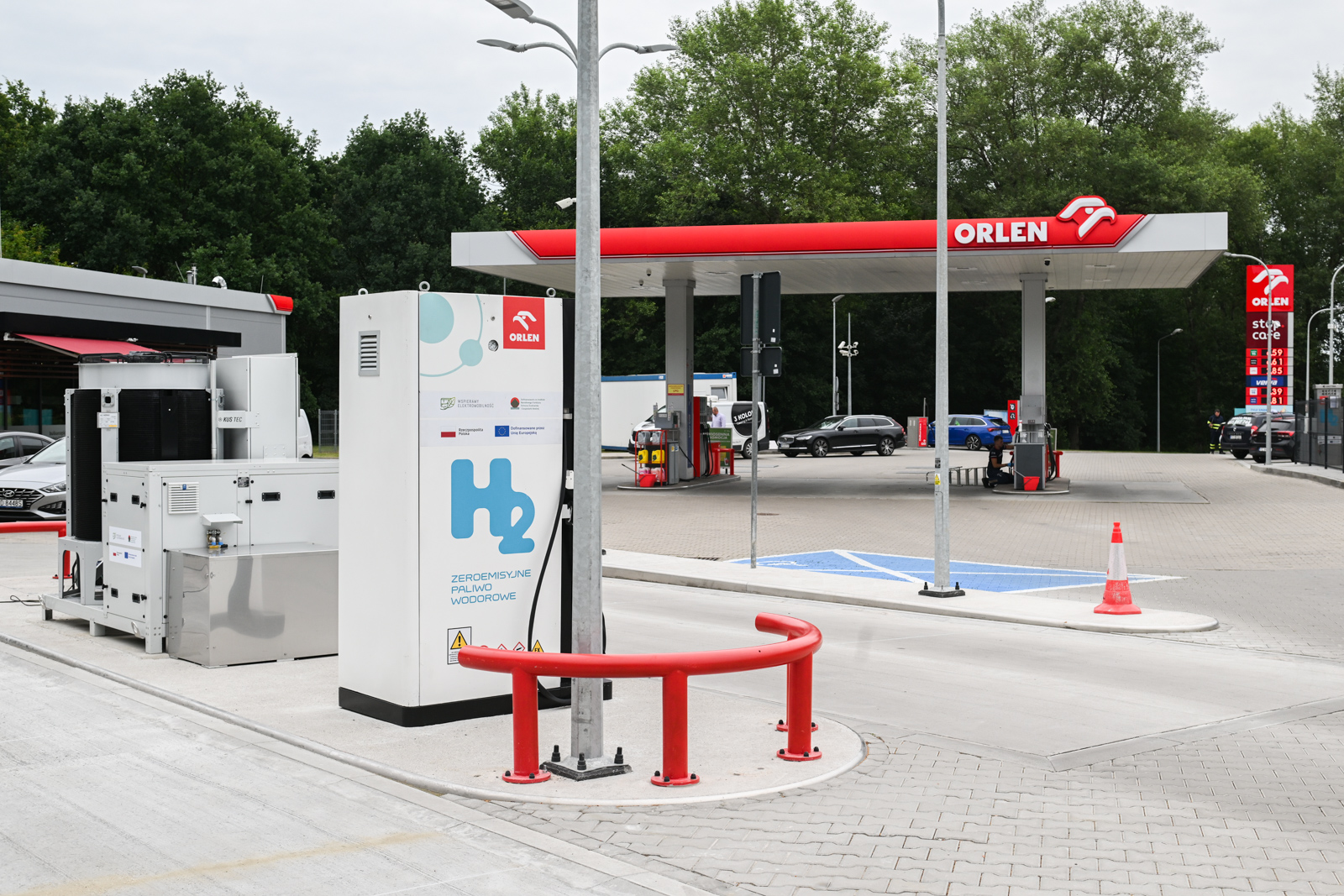 Pierwsza w Polsce stacja wodorowa Orlenu działa już w Poznaniu