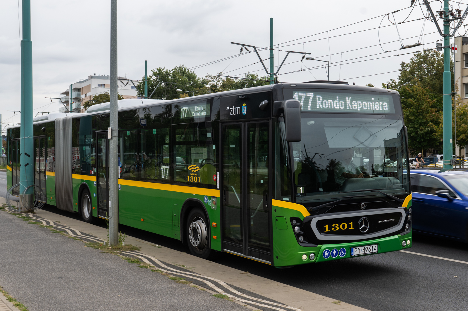 MPK Poznań szuka kierowców autobusów przez agencje pracy tymczasowej
