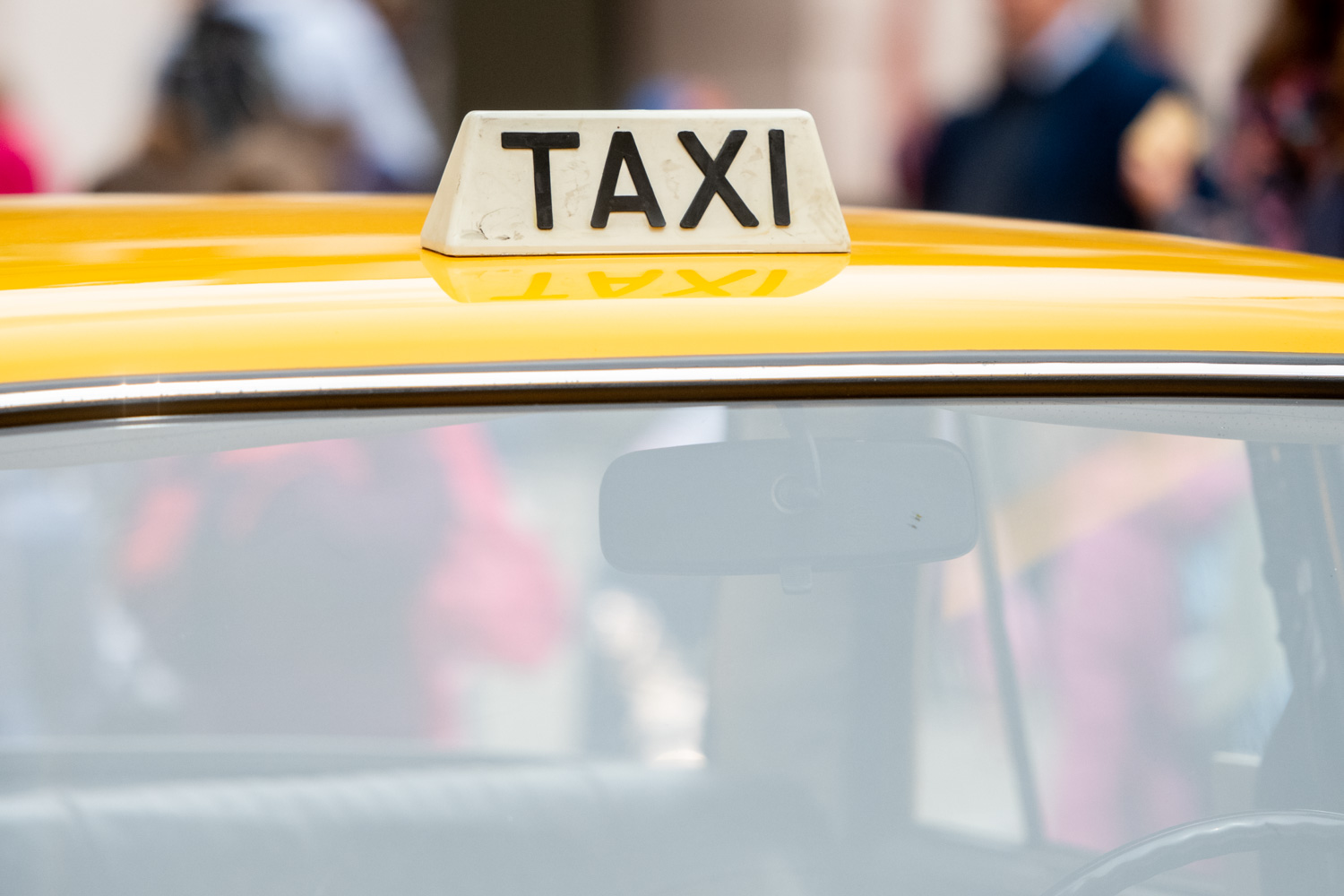 Najpierw się pokłócili, potem wjechał w niego taksówką