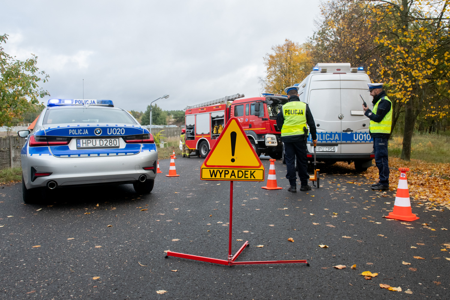 Poważny wypadek na trasie kórnickiej. Droga zablokowana