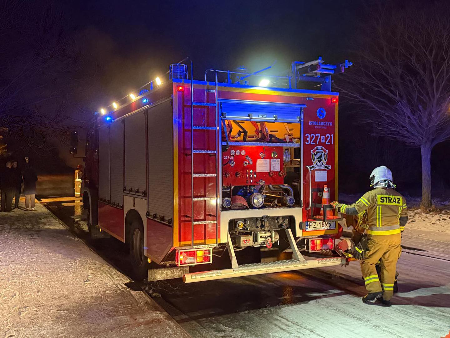 Samochód spłonął doszczętnie. Kolejna taka sytuacja w powiecie