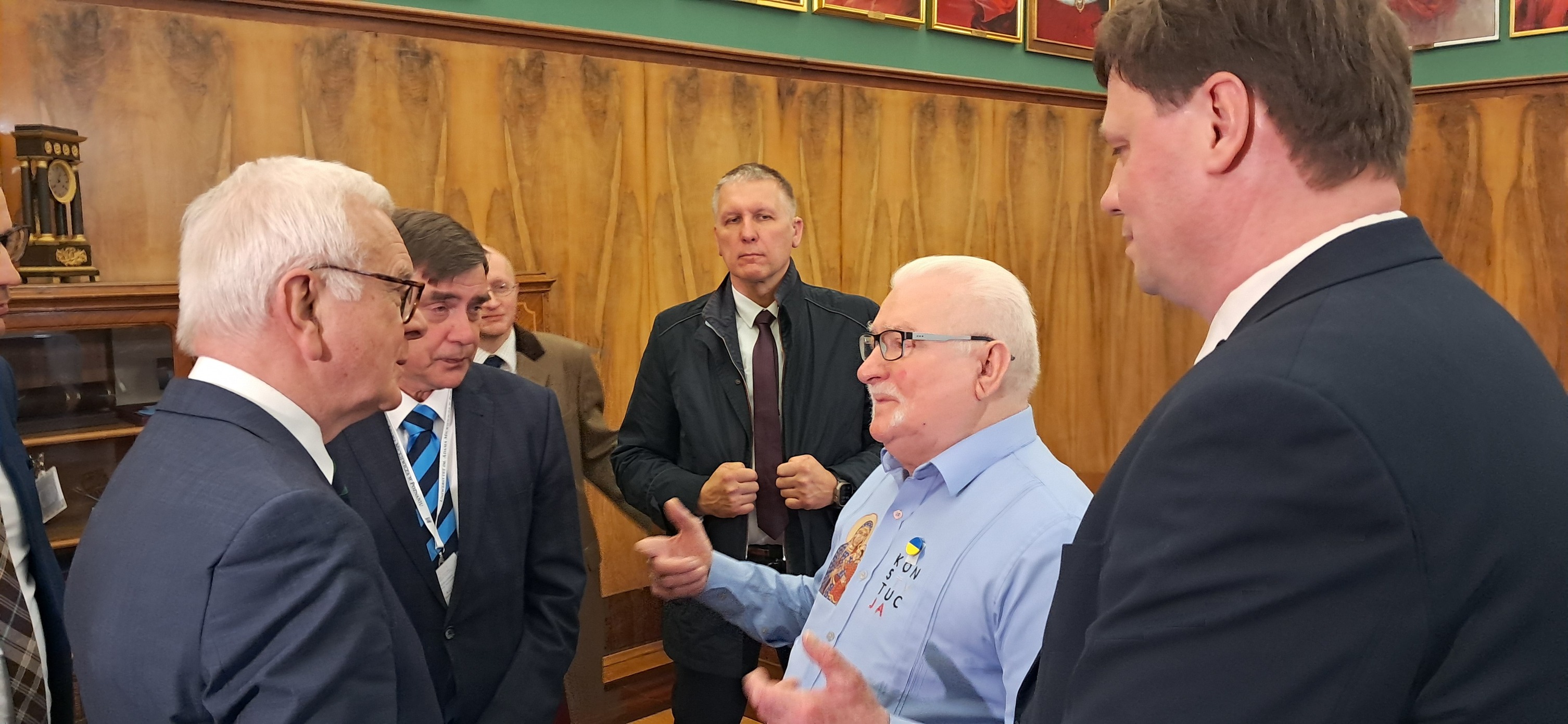 Lech Wałęsa w Poznaniu. Gościła też była premier