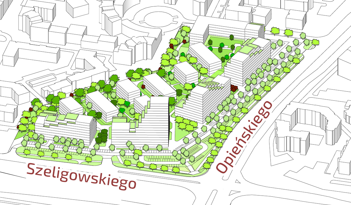 Rada Osiedla Piątkowo przeciwko planowi zagospodarowania „po Tesco”. Chce nowego projektu