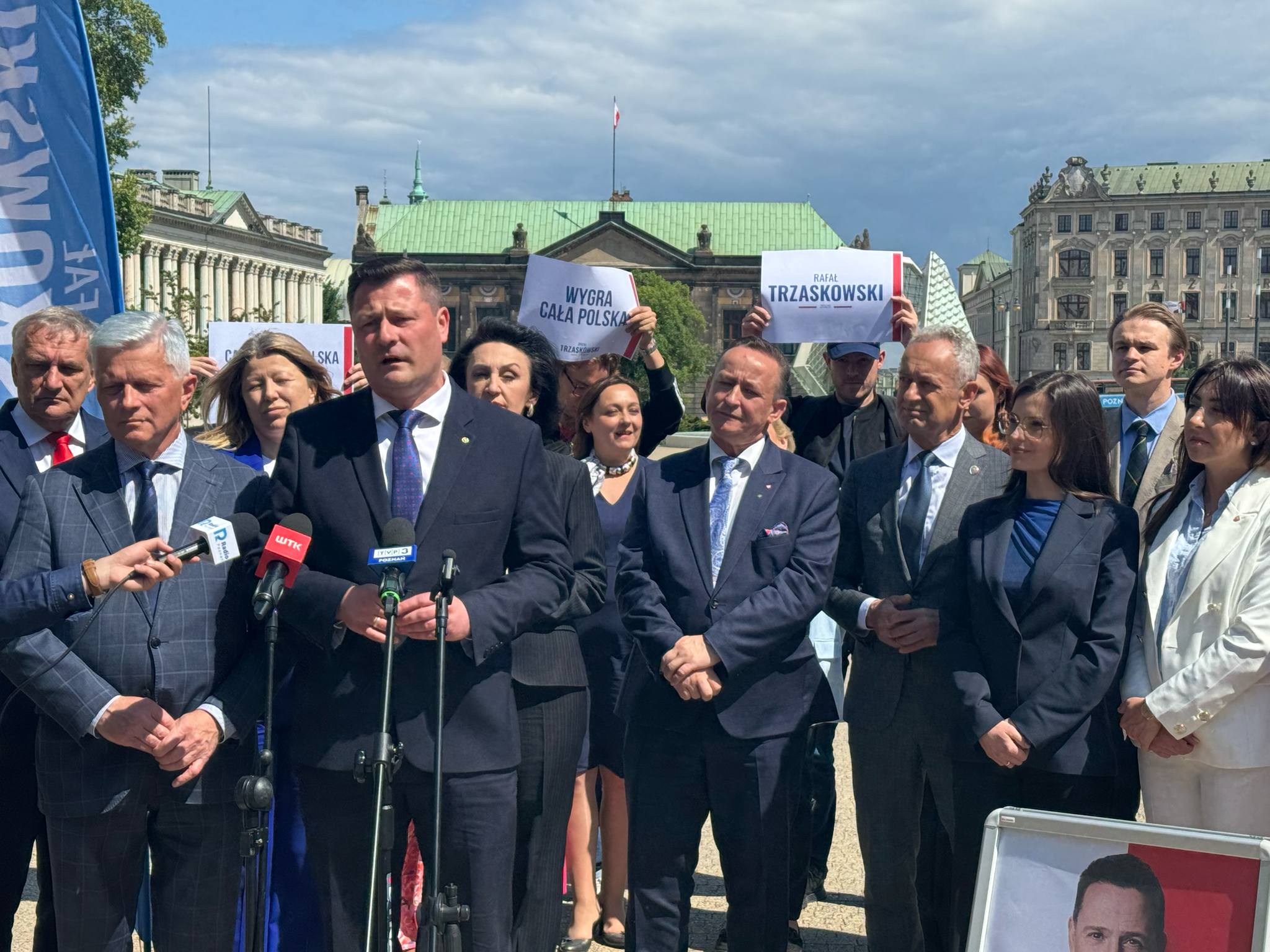 Na finiszu kampanii wyrazili poparcie dla Rafała Trzaskowskiego