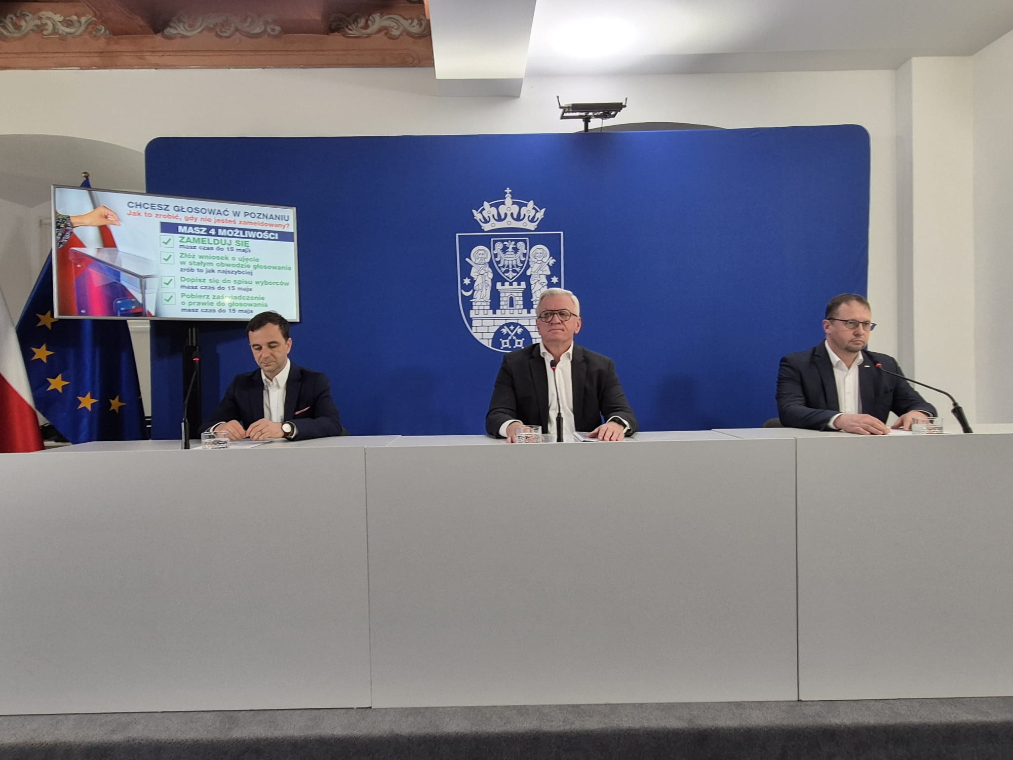 To źle wróży frekwencji. Mniej dopisujących się do list. Prezydent Jaśkowiak namawia do głosowania