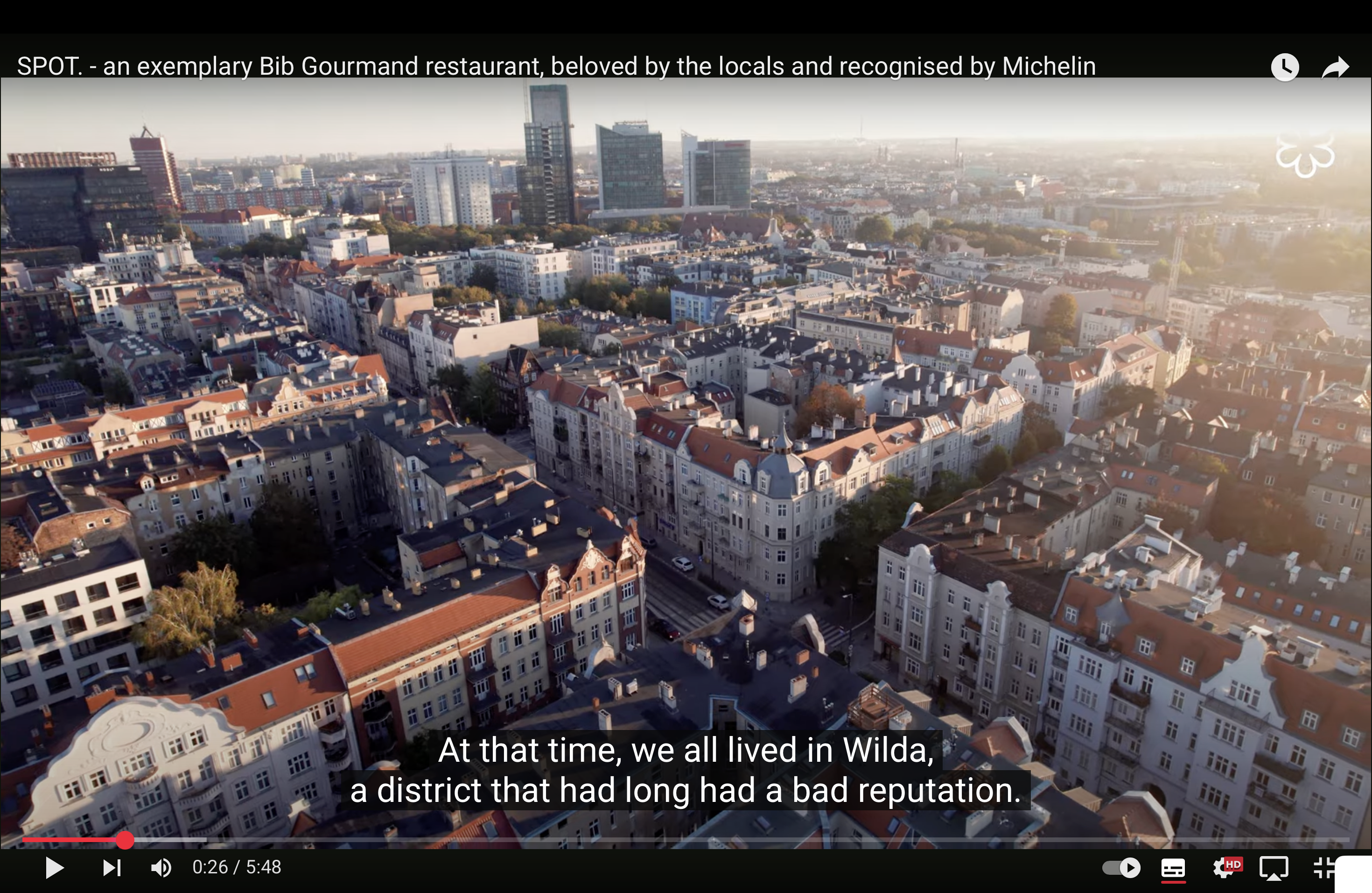 Jest prestiżowo. Poznańska restauracja w filmie przewodnika Michelin