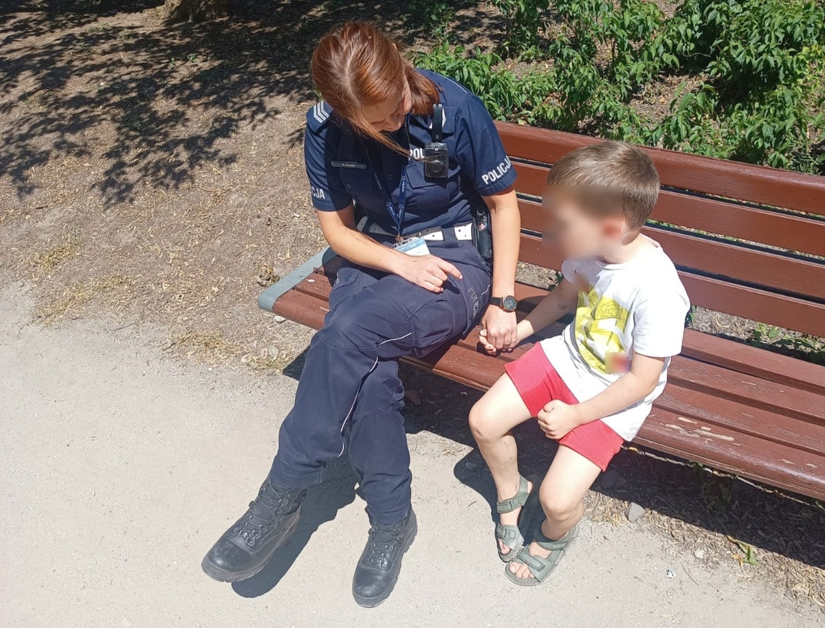 Przez kilkanaście minut było nerwowo. 4-latek zniknął mamie z placu zabaw