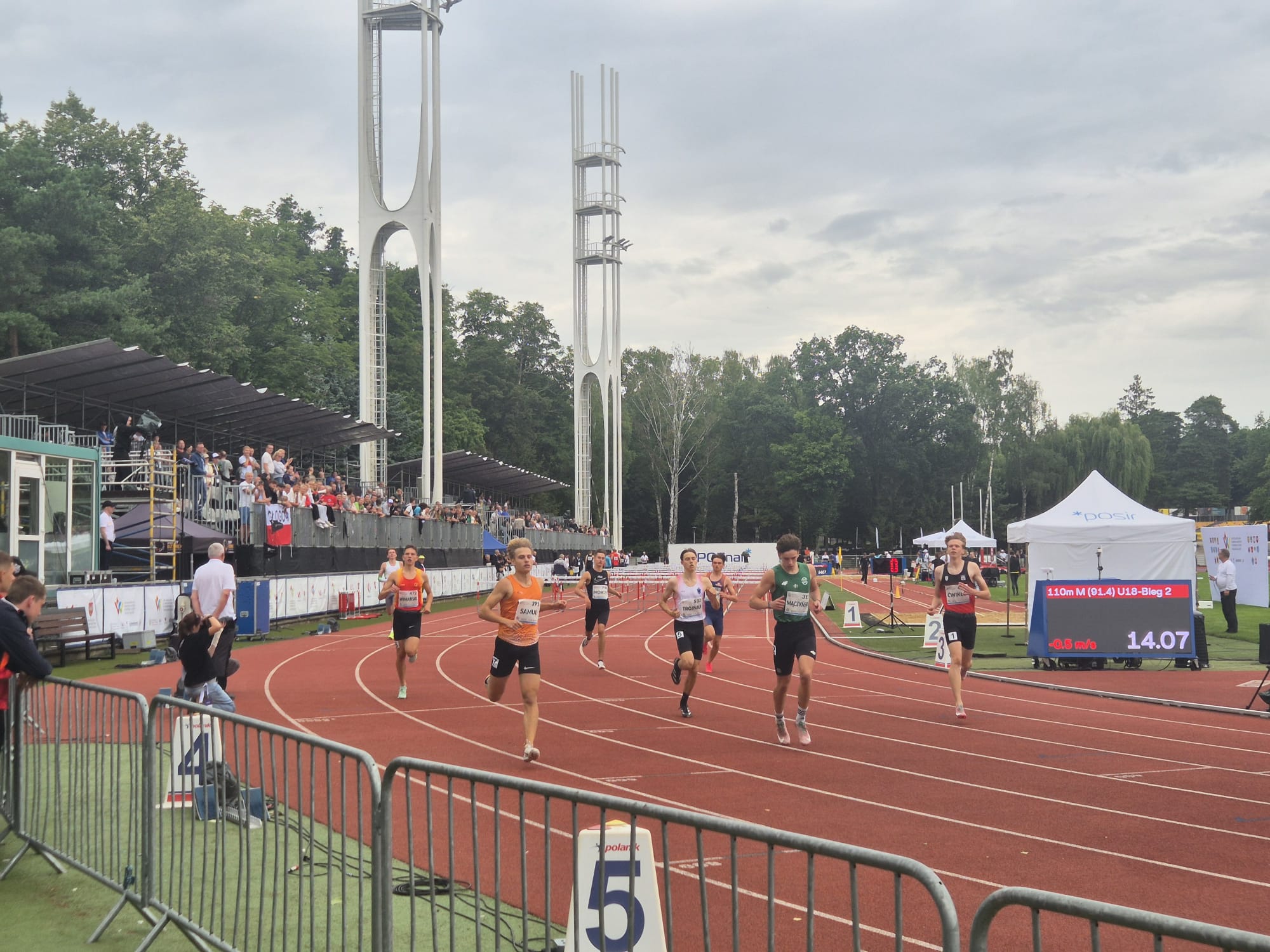 Utalentowani zawodnicy, tłumy kibiców. Tak wygląda olimpiada w Poznaniu