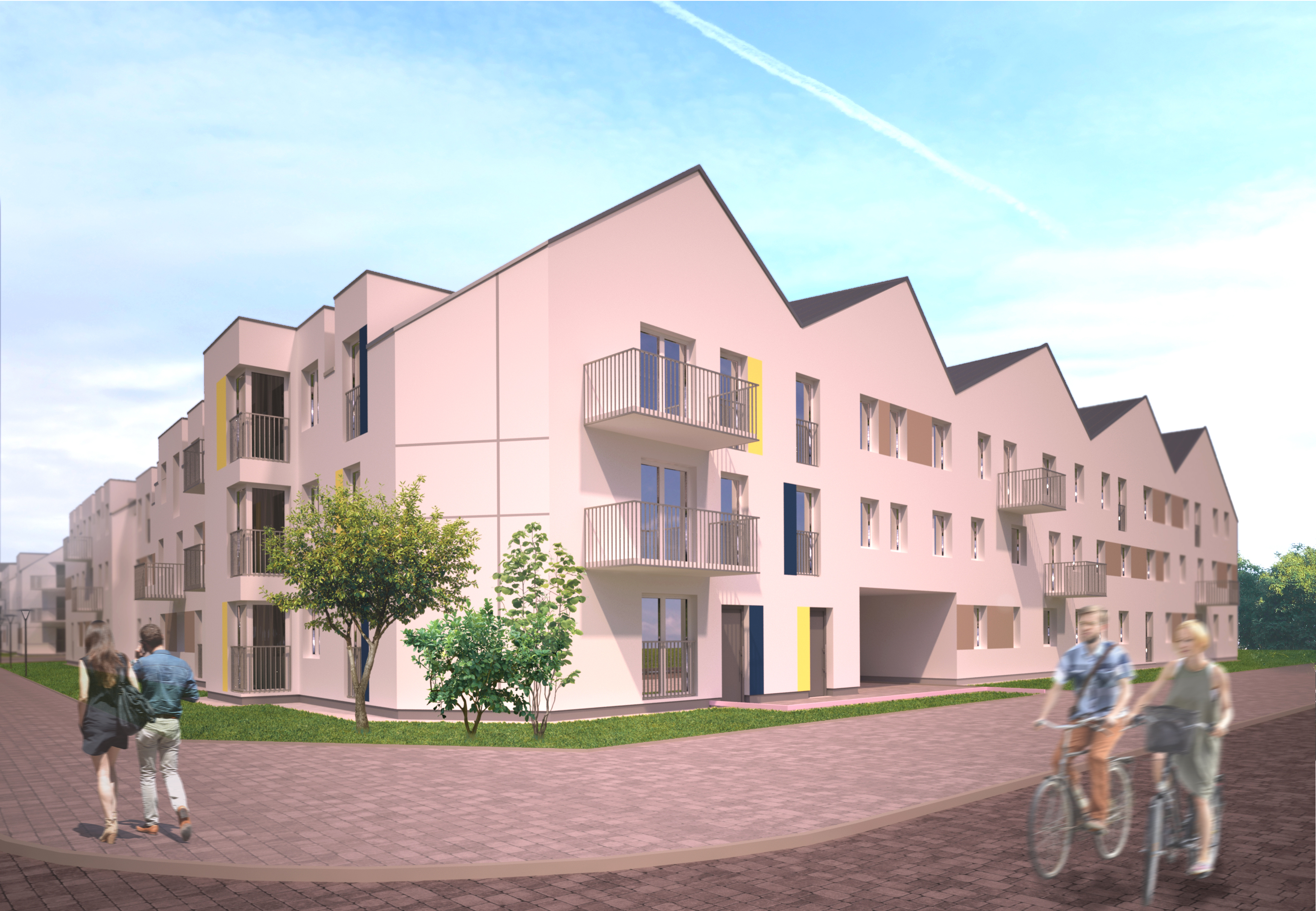 Będzie trzeci budynek mieszkalny przy ul. Darzyborskiej. ZKZL właśnie ogłosił przetarg