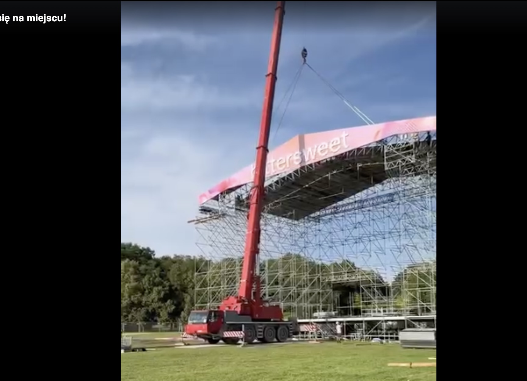 Ale wielka! Na Cytadeli stawiają scenę [FILM]