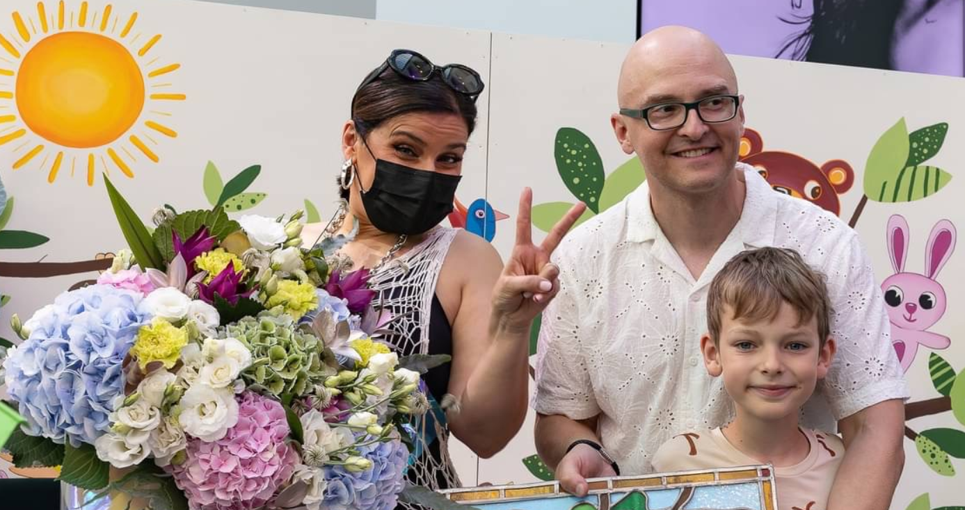 Gwiazda BitterSweet Festival odwiedziła dzieci w poznańskim szpitalu