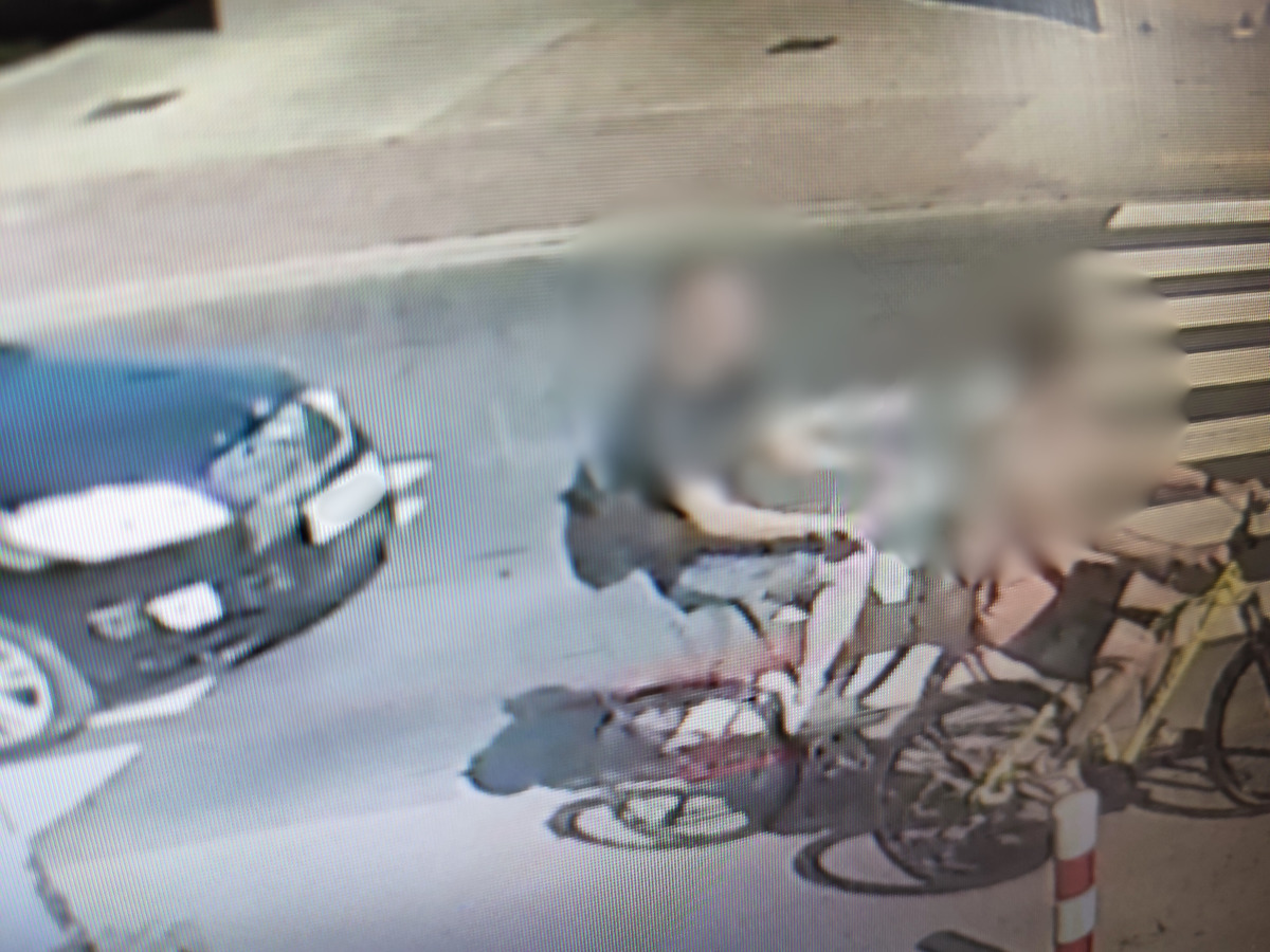 Popchnął dziecko na rowerze i uciekł. Już go mają