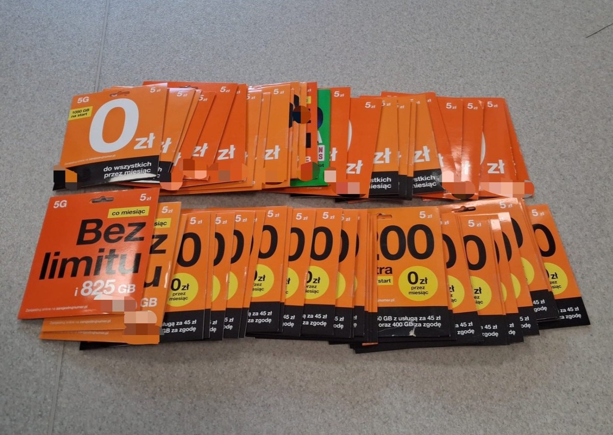 Sprzedawał karty SIM na fikcyjne dane. Korzystali z nich przestępcy