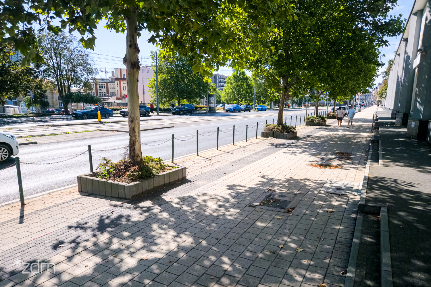 Odbrukują cześć jednej z głównych ulic miasta