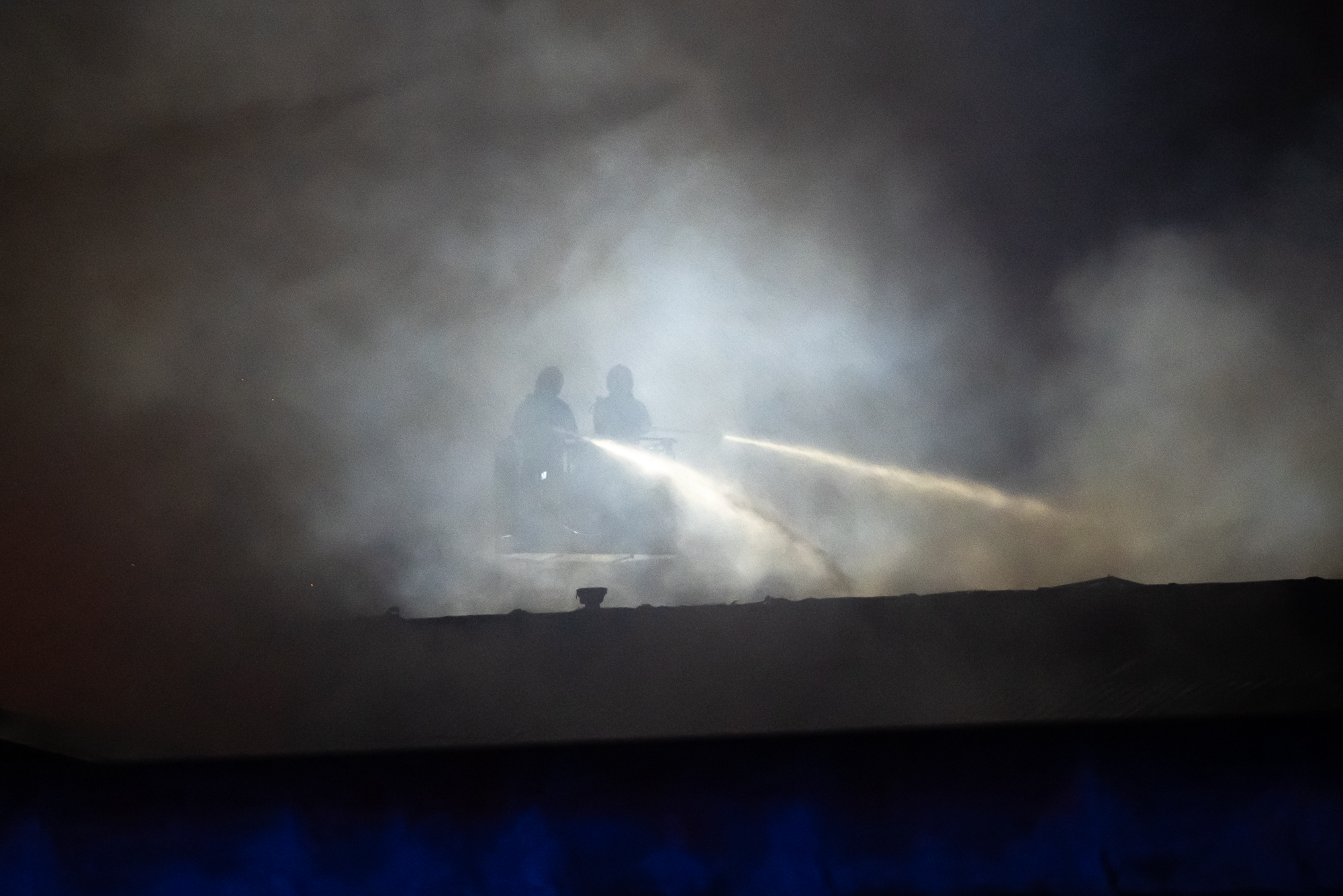 Pożar przy Strzeszyńskiej. Na miejscu 13 zastępów straży pożarnej i drony [FILM]