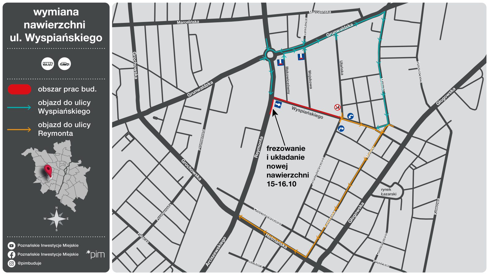 Będzie nowa jezdnia na jednej z grunwaldzkich ulic. Uwaga na utrudnienia!