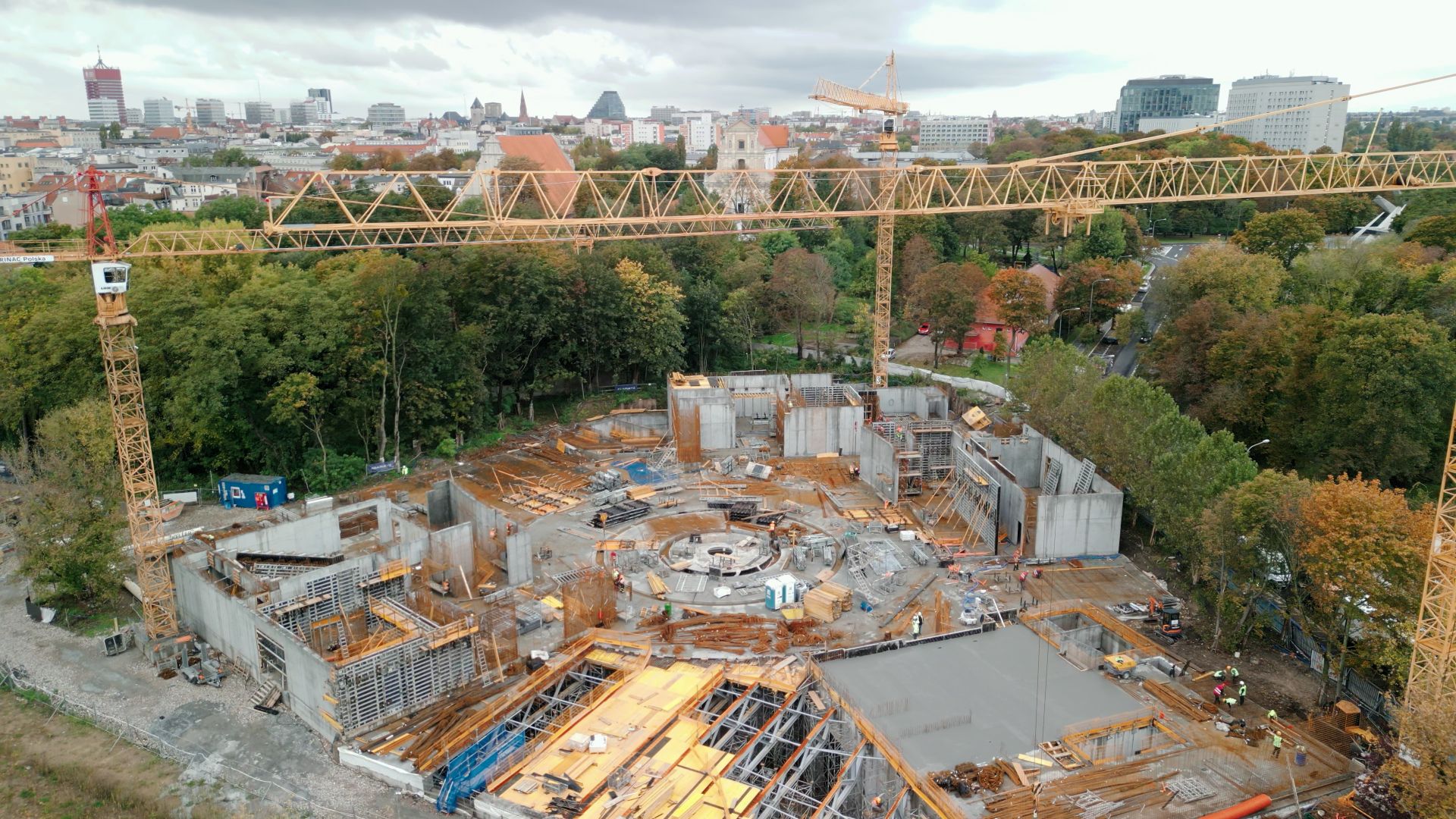 Mamy najnowsze zdjęcia z budowy Muzeum Powstania Wielkopolskiego