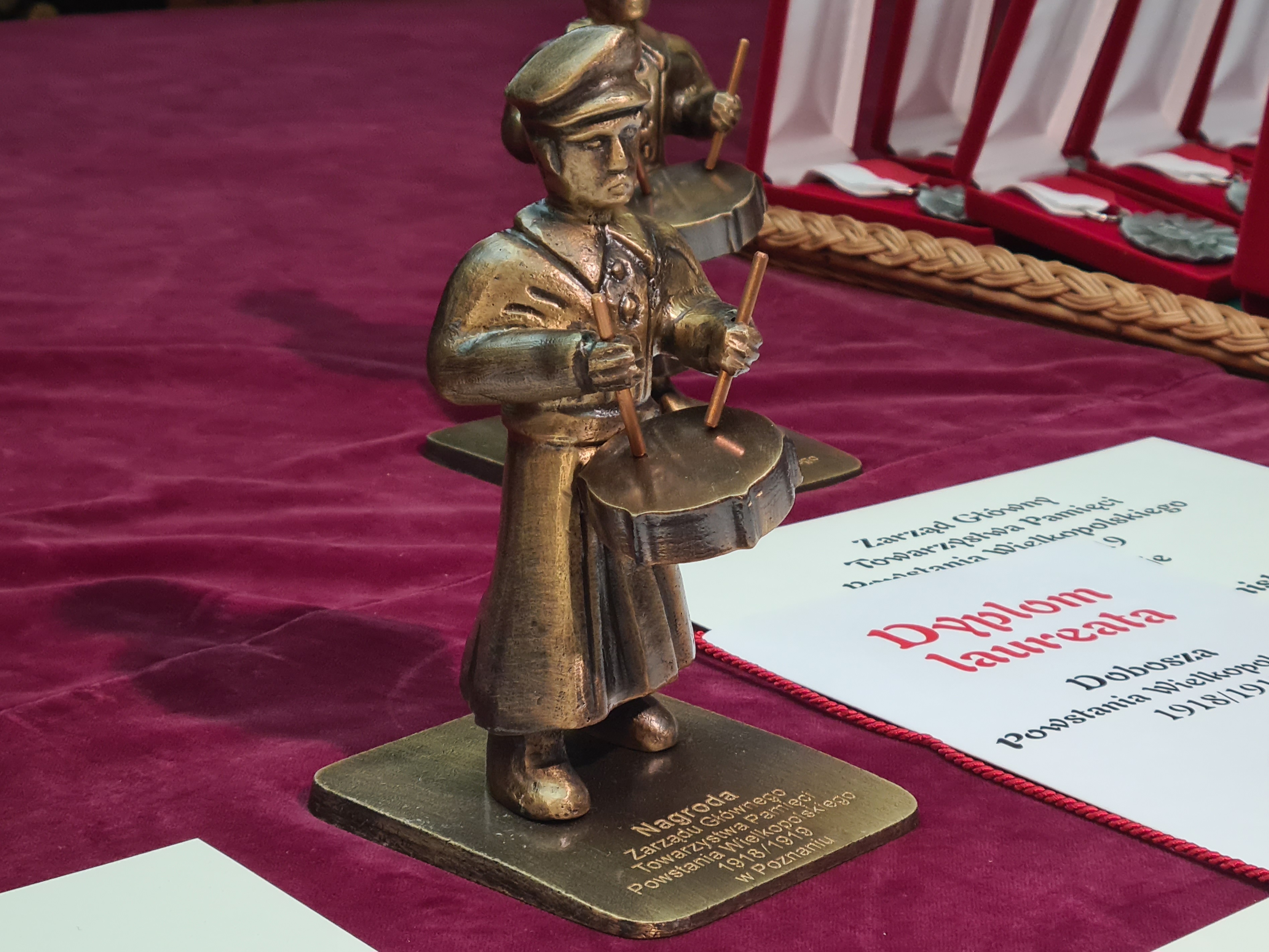 Dobosze rozdane. Nagrodzili tych, którzy kultywują pamięć o Powstaniu Wielkopolskim