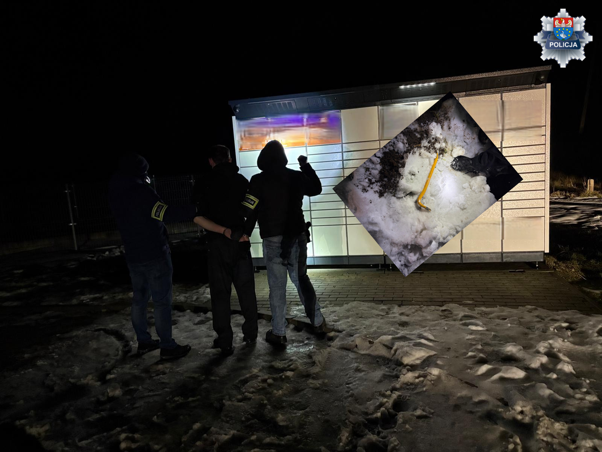 Kradł przesyłki z paczkomatów. Działał w kilku województwach