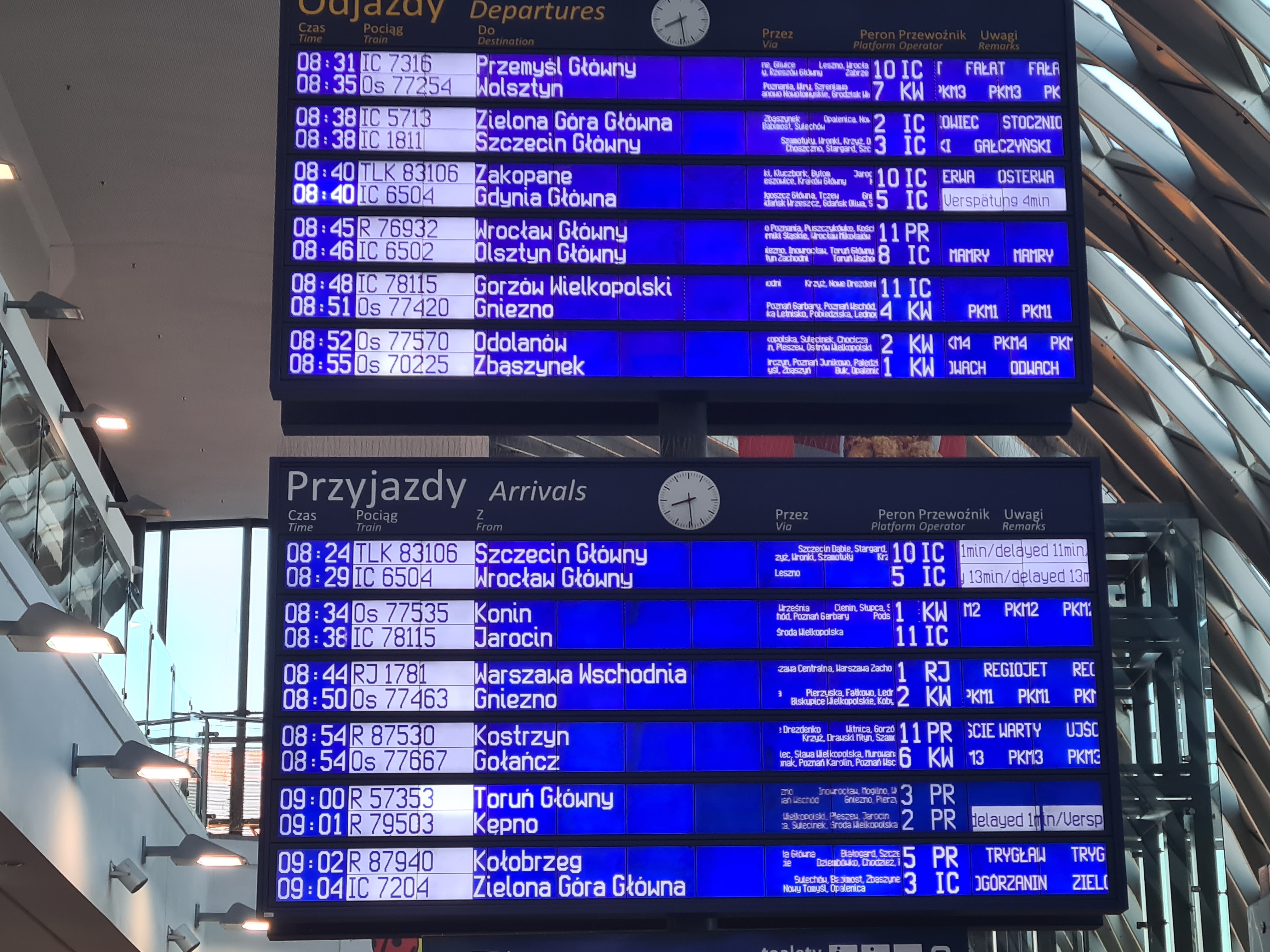 RegioJet wjechał na trasę Poznań–Warszawa. Nowy gracz na jednej z najważniejszych linii w kraju