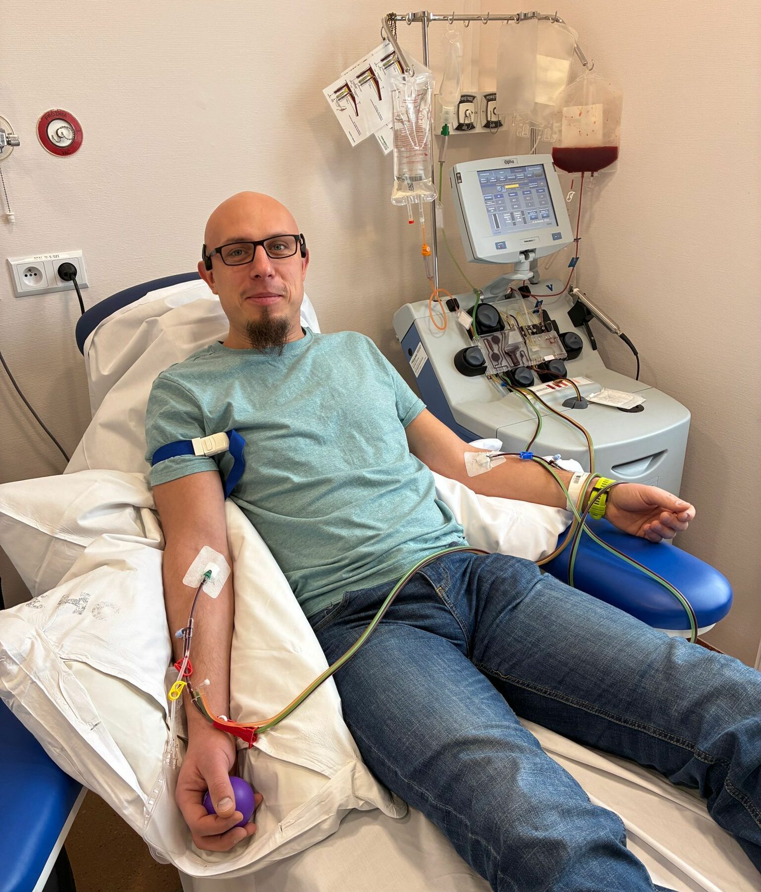 Zrobił to poznański policjant. Drugi raz uratował „bliźniaka”