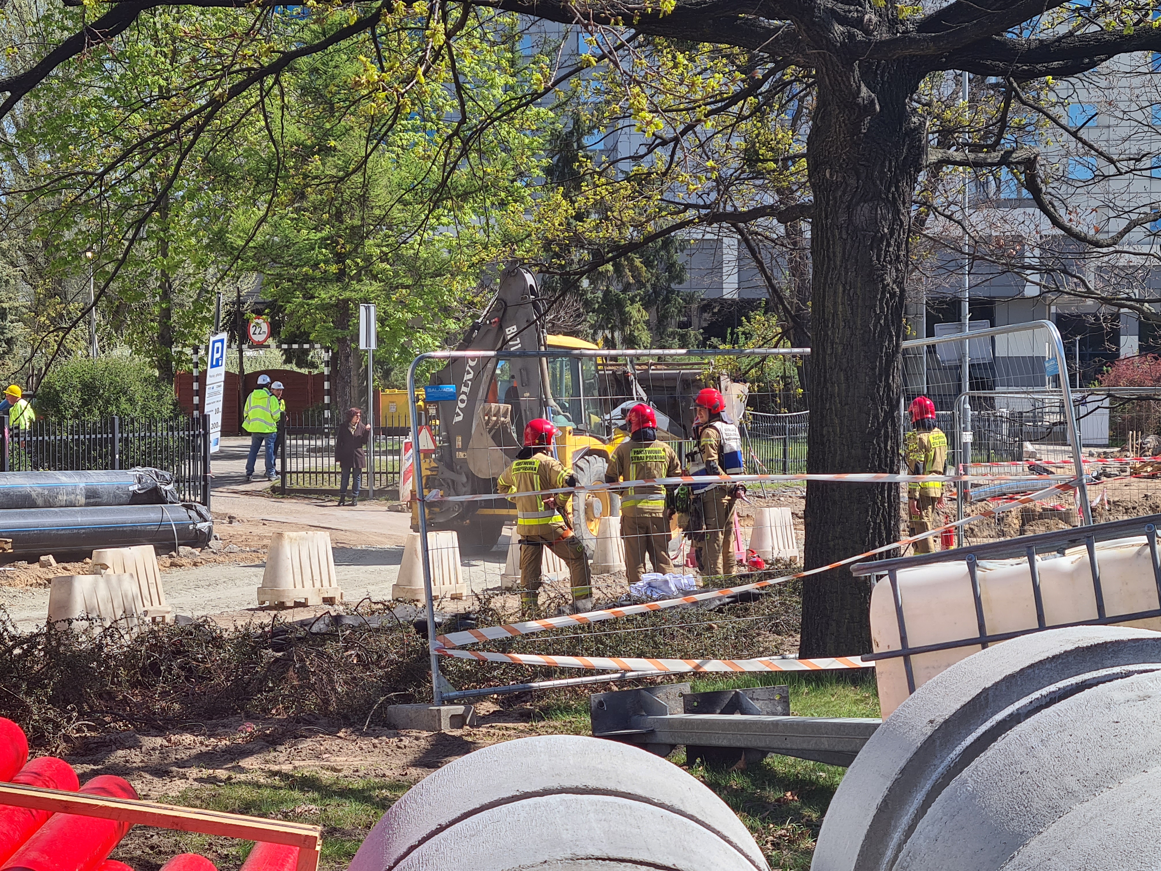 Uszkodzony gazociąg w centrum. Ewakuowano 200 osób