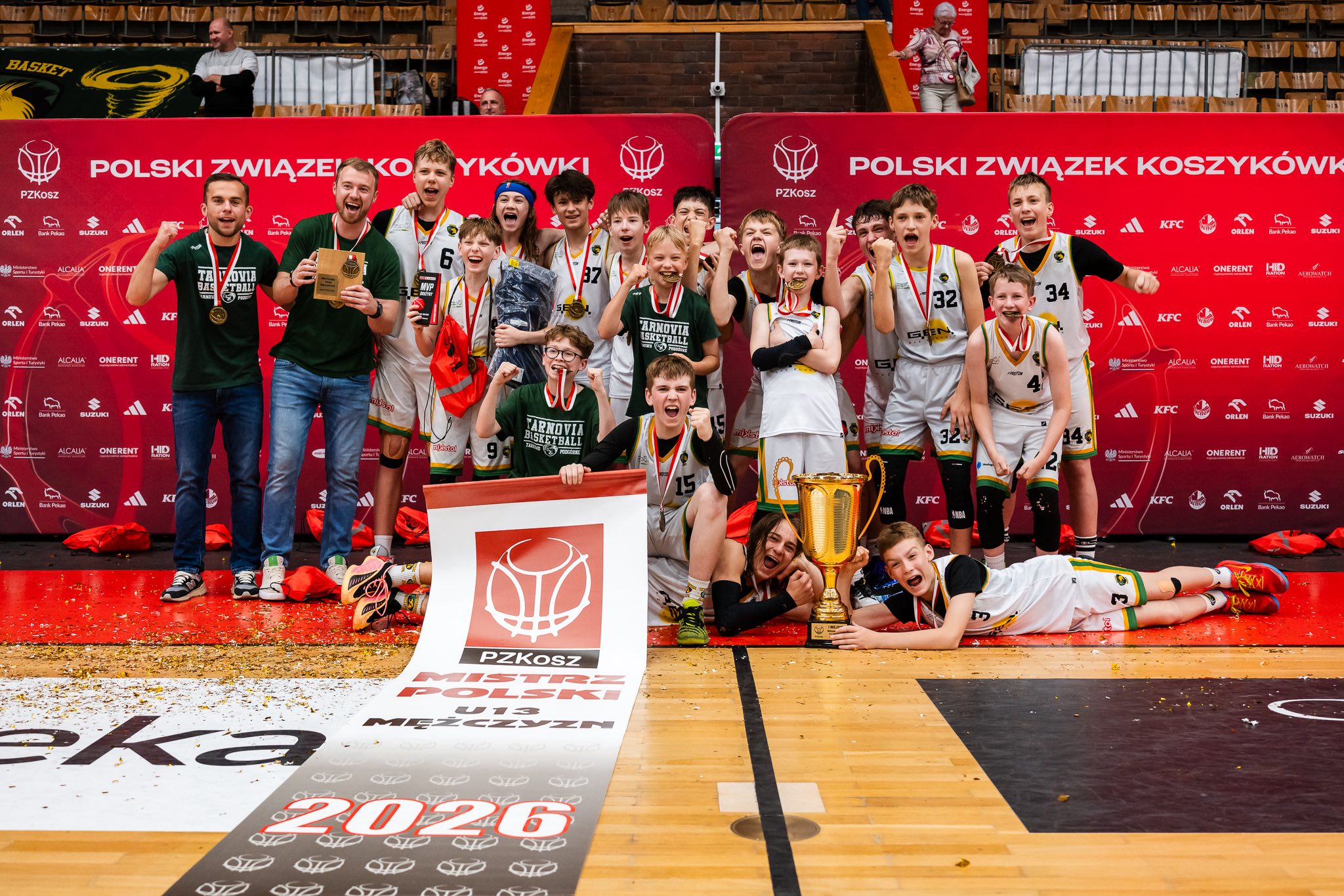Mistrzowie z Tarnowa Podgórnego! Tarnovia sięgnęła po złoto mistrzostw Polski U13