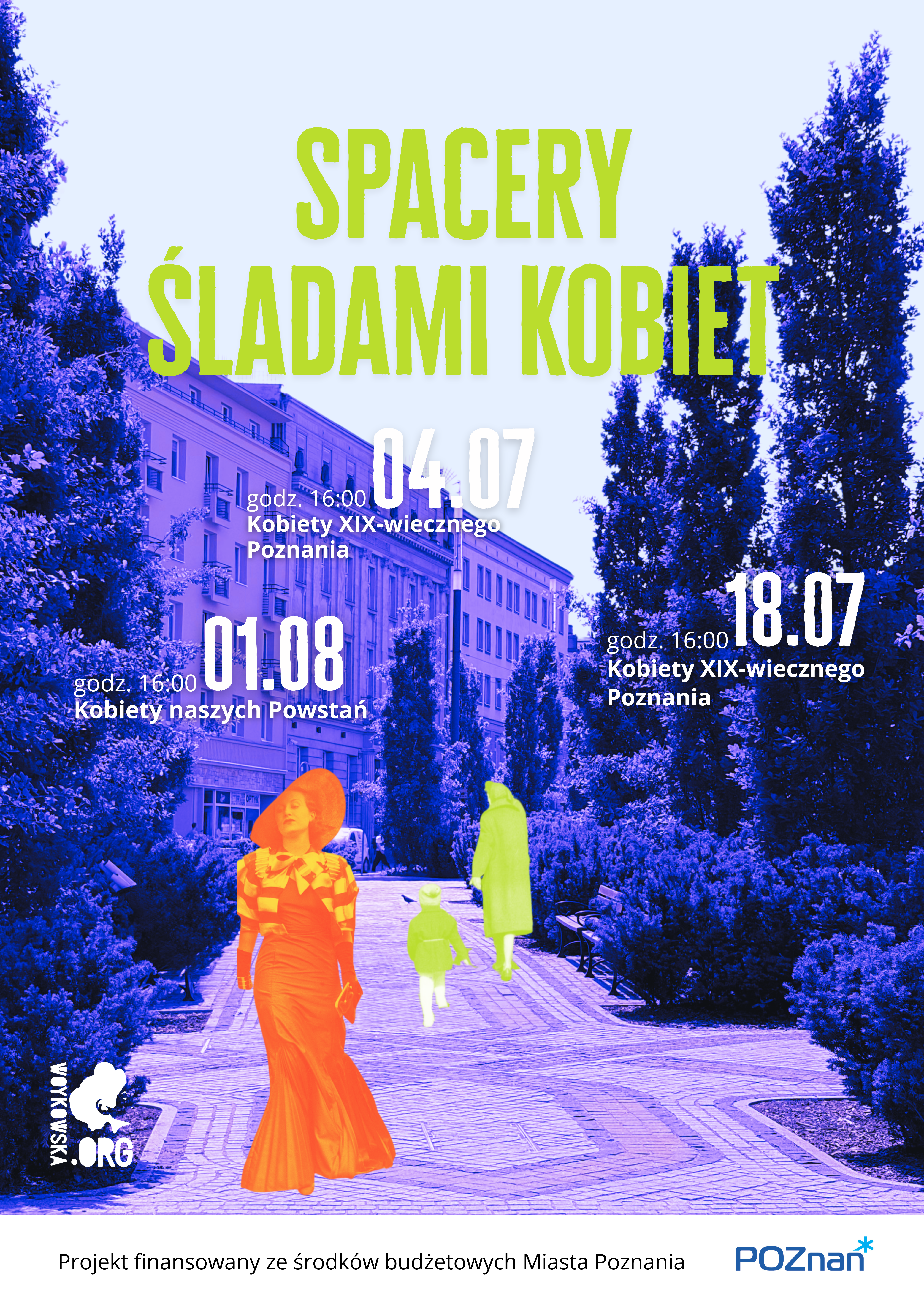 Te spacery mają przypomnieć o poznańskich kobietach