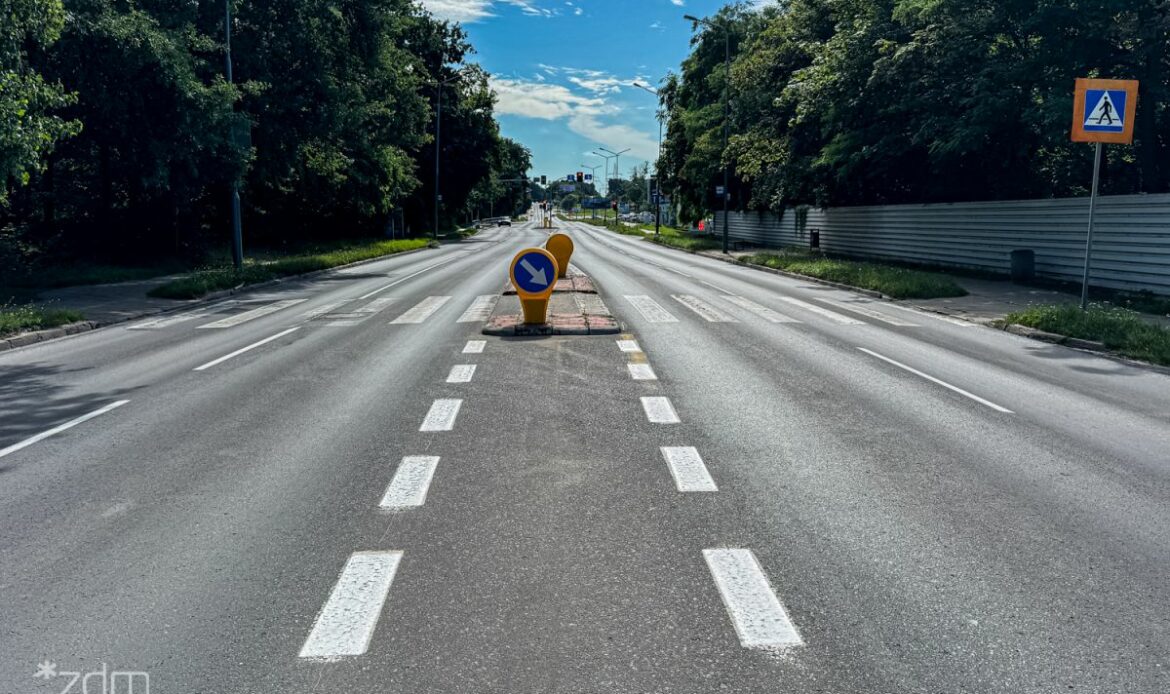 Zostaną usunięte dwa przejścia dla pieszych (fot. ZDM / Bartosz Szczepaniak)