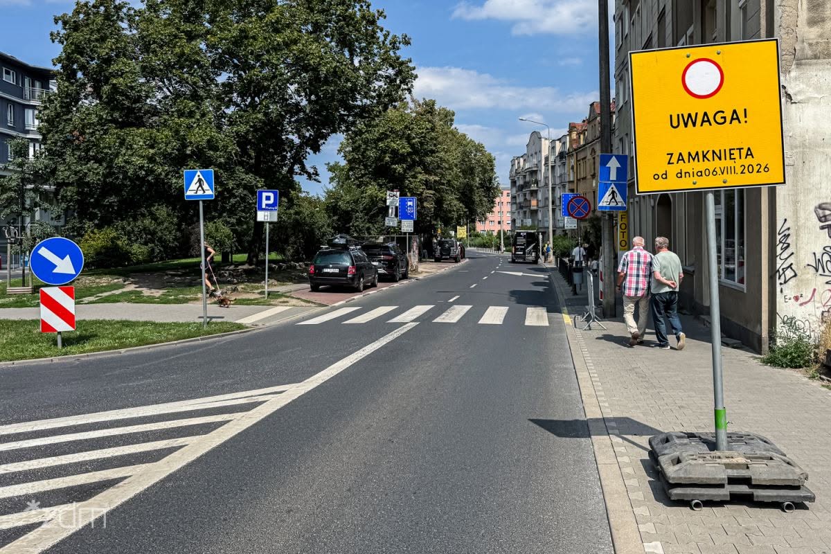 Remont na ul. Kościelnej nie wystartował. Będzie nieco później