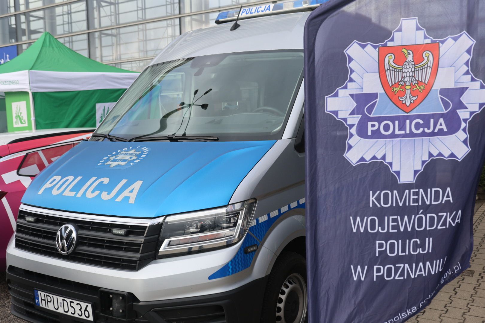 Policjanci spotkali się z mieszkańcami Poznania na MTP.